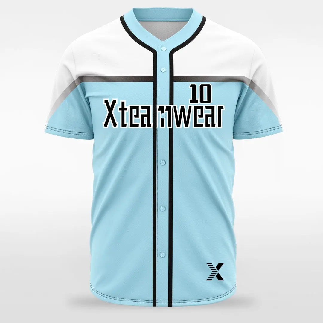 XTeamwear Bay - Customized Men's Sublimated Button Down Baseball Jersey