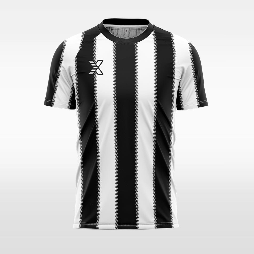 XTeamwear black / S Three-color ribbon - Custom Design Soccer Jersey for Men Sublimation