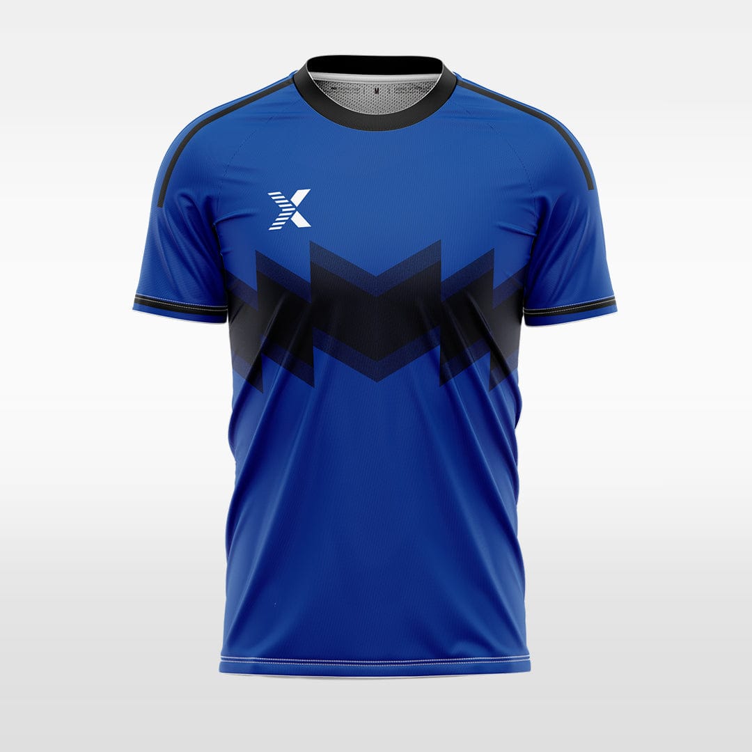 XTeamwear blue / S Stepped - Custom Design Soccer Jersey for Men Sublimation
