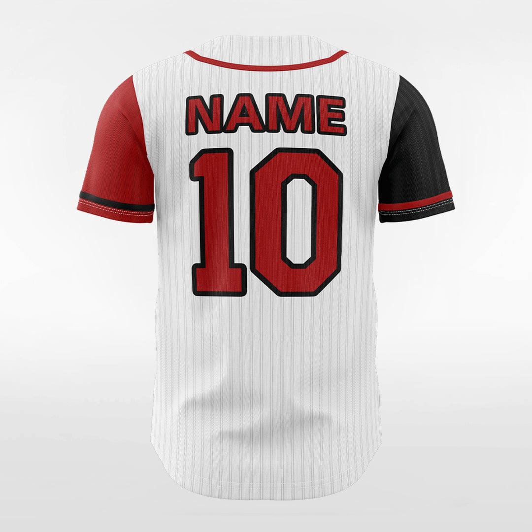 XTeamwear Classic 5 - Customized Men's Sublimated Button Down Baseball Jersey
