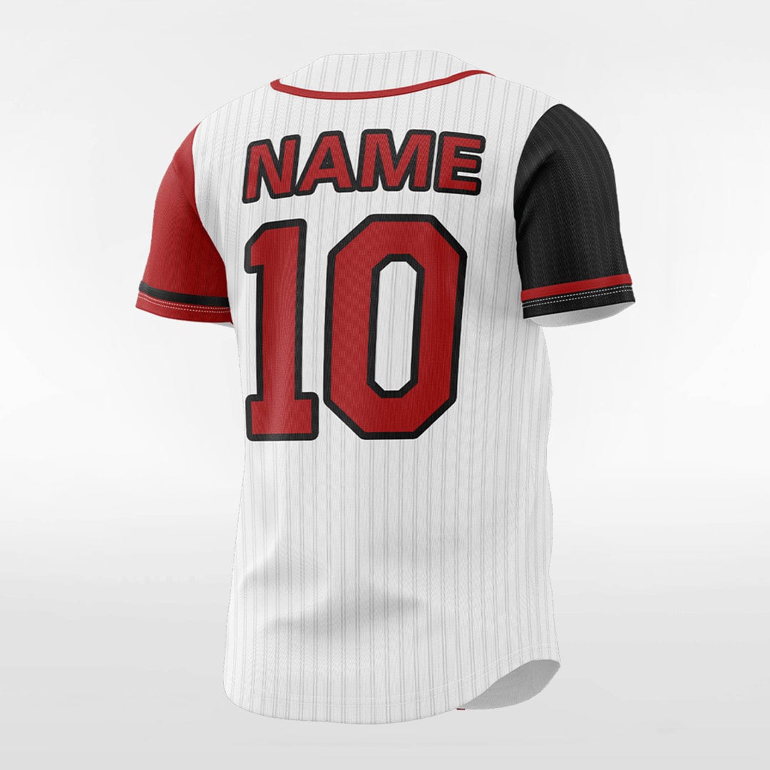 XTeamwear Classic 5 - Customized Men's Sublimated Button Down Baseball Jersey