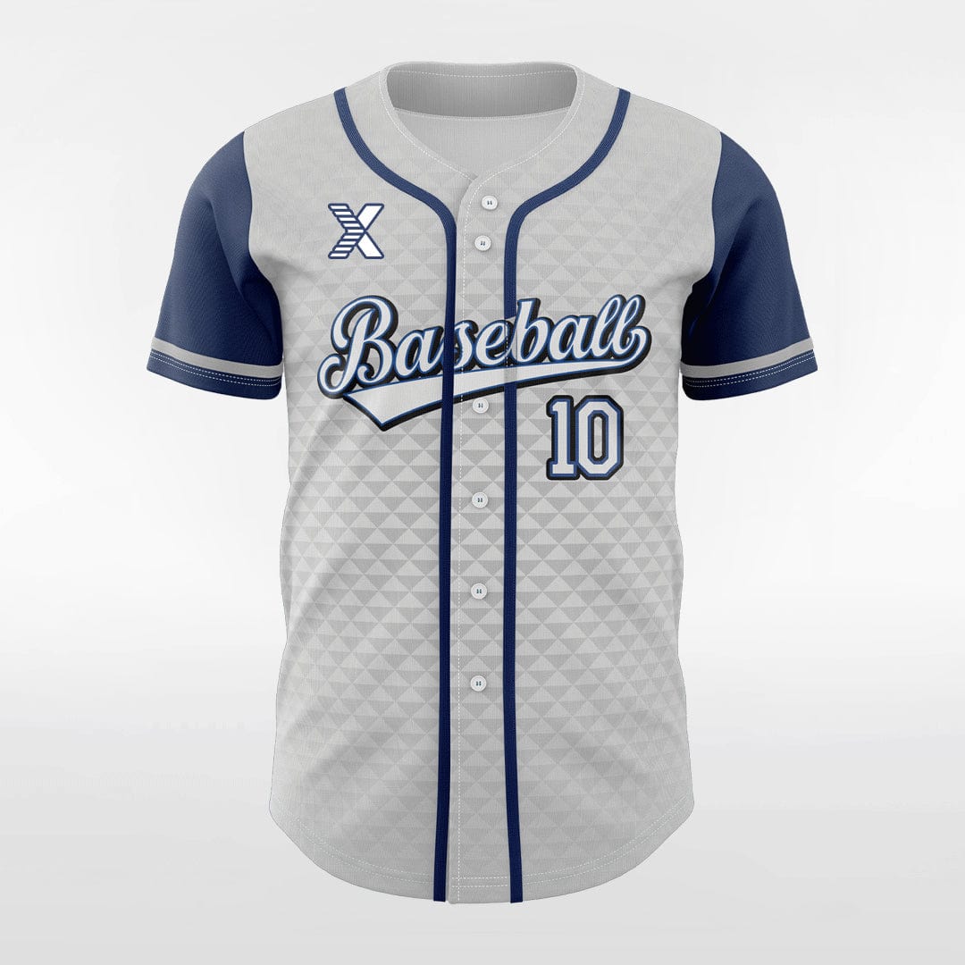 XTeamwear Classic 6 - Customized Men's Sublimated Button Down Baseball Jersey