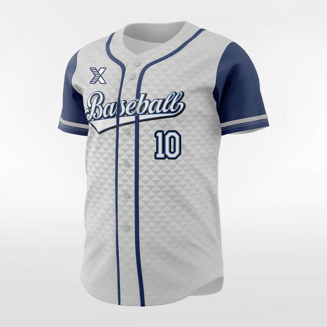XTeamwear Classic 6 - Customized Men's Sublimated Button Down Baseball Jersey