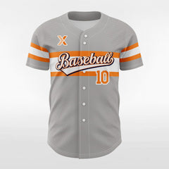 XTeamwear Classic 7 - Customized Men's Sublimated Button Down Baseball Jersey
