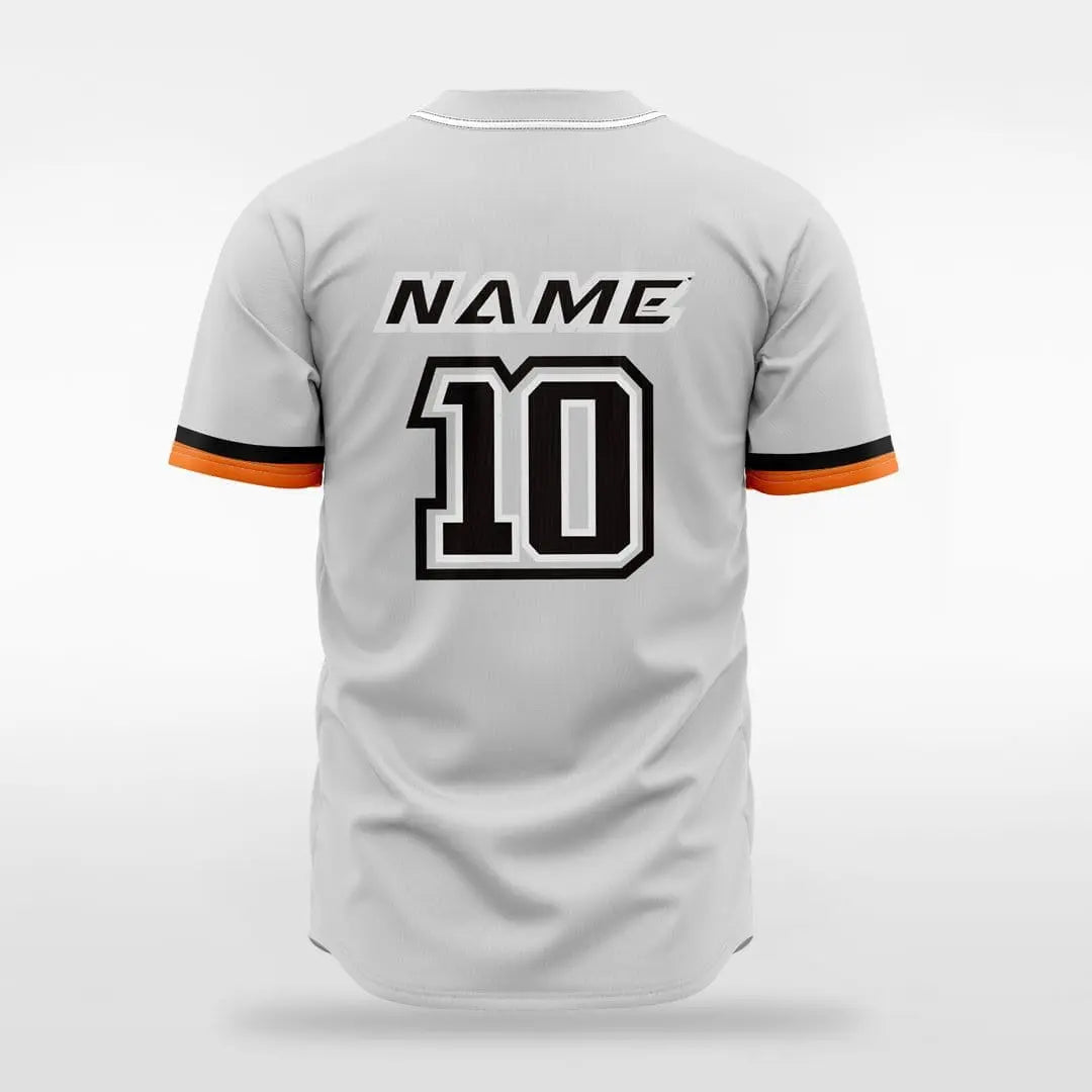 XTeamwear Classic Colors - Customized Men's Sublimated Button Down Baseball Jersey