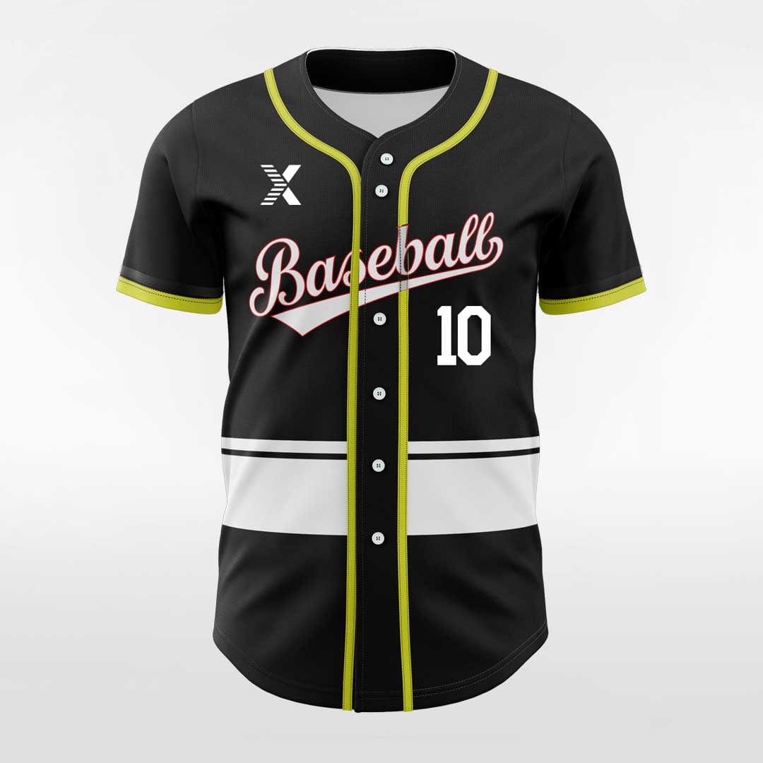 XTeamwear Classic2 - Customized Men's Sublimated Button Down Baseball Jersey
