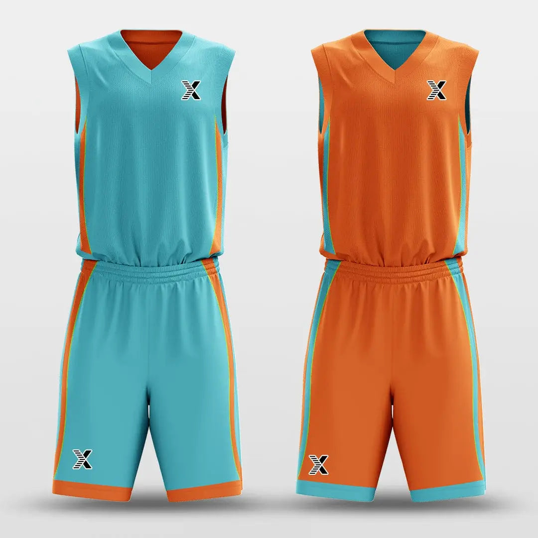 XTeamwear CLASSIC20 - Customized Reversible Sublimated Basketball Set