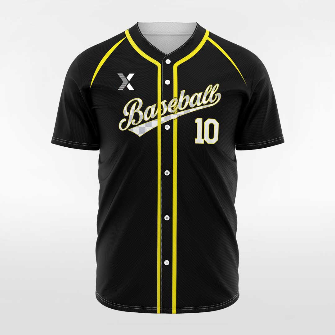 XTeamwear Classic3 - Customized Men's Sublimated Button Down Baseball Jersey