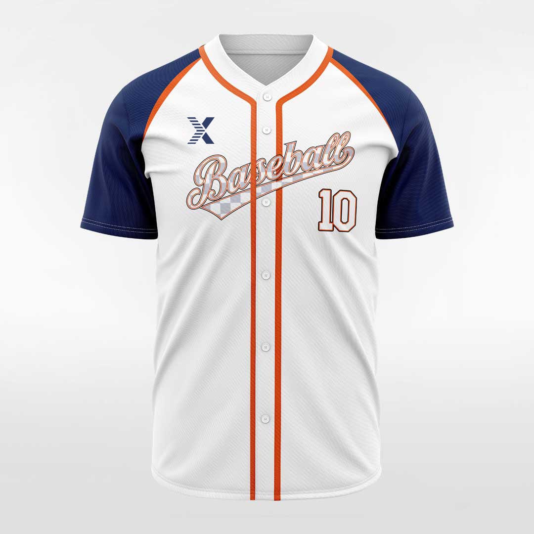 XTeamwear Classic3 - Customized Men's Sublimated Button Down Baseball Jersey
