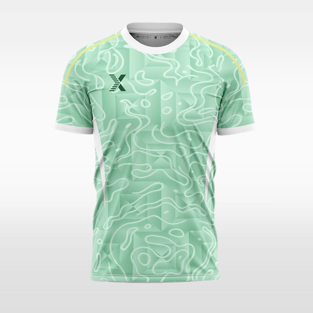 XTeamwear Cloud pattern - Custom Design Soccer Jersey for Men Sublimation