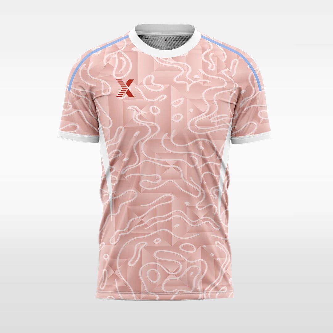 XTeamwear Cloud pattern - Custom Design Soccer Jersey for Men Sublimation