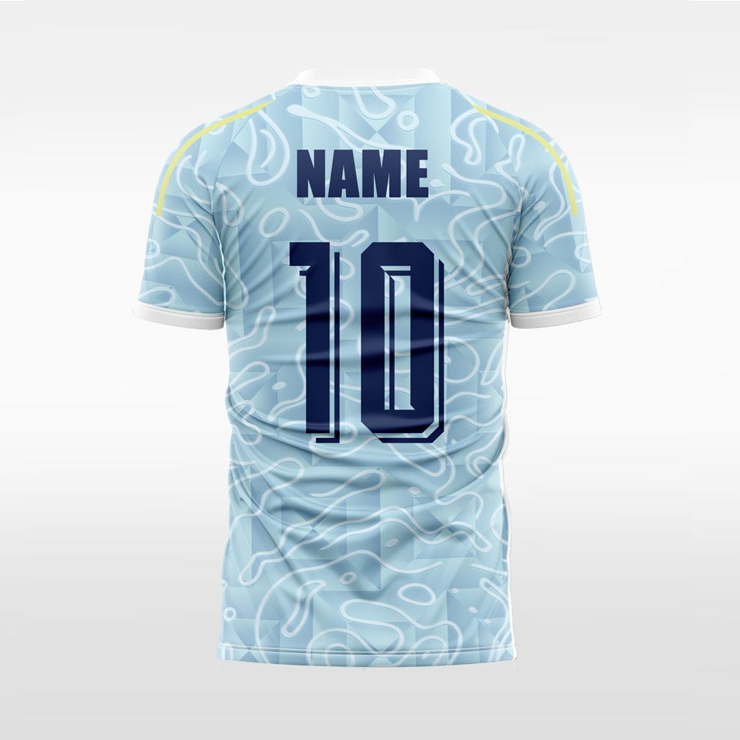 XTeamwear Cloud pattern - Custom Design Soccer Jersey for Men Sublimation