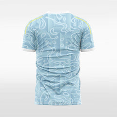 XTeamwear Cloud pattern - Custom Design Soccer Jersey for Men Sublimation