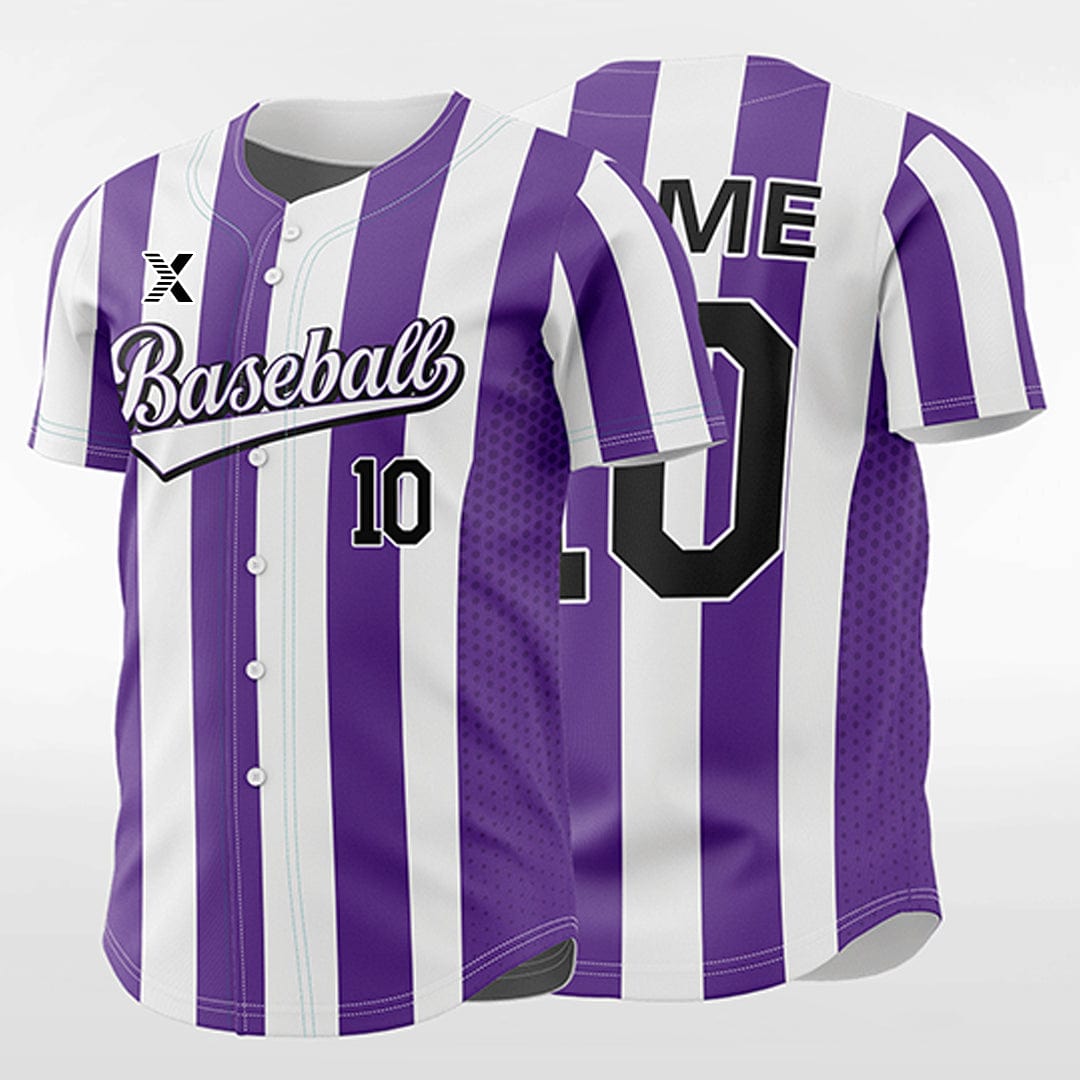 XTeamwear Clown - Customized Men's Sublimated Button Down Baseball Jersey