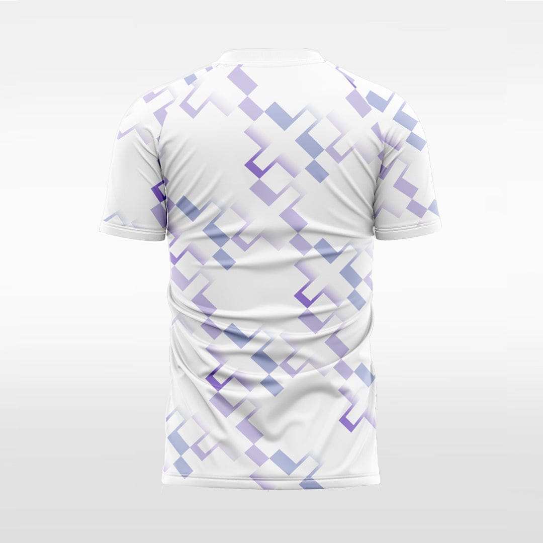 XTeamwear Cross Square Pattern - Custom Design Soccer Jersey for Men Sublimation