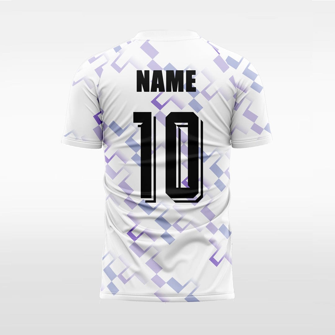 XTeamwear Cross Square Pattern - Custom Design Soccer Jersey for Men Sublimation