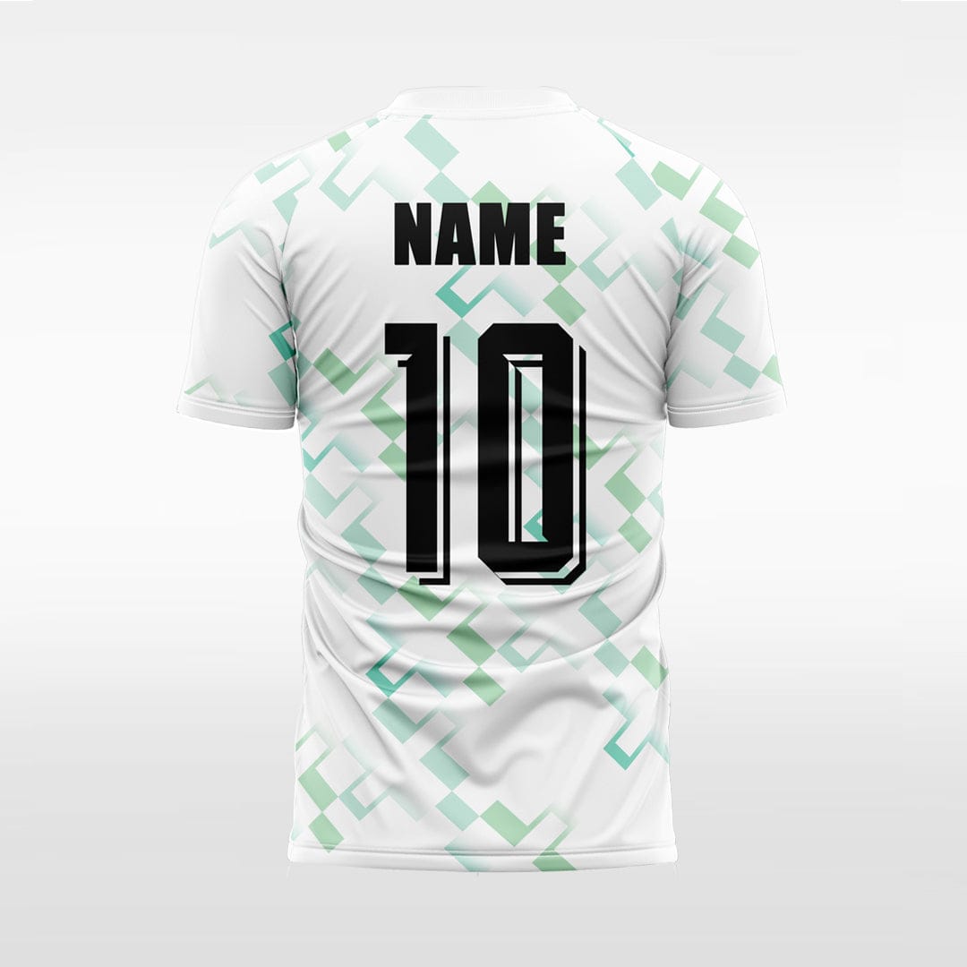 XTeamwear Cross Square Pattern - Custom Design Soccer Jersey for Men Sublimation