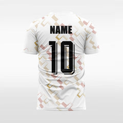 XTeamwear Cross Square Pattern - Custom Design Soccer Jersey for Men Sublimation