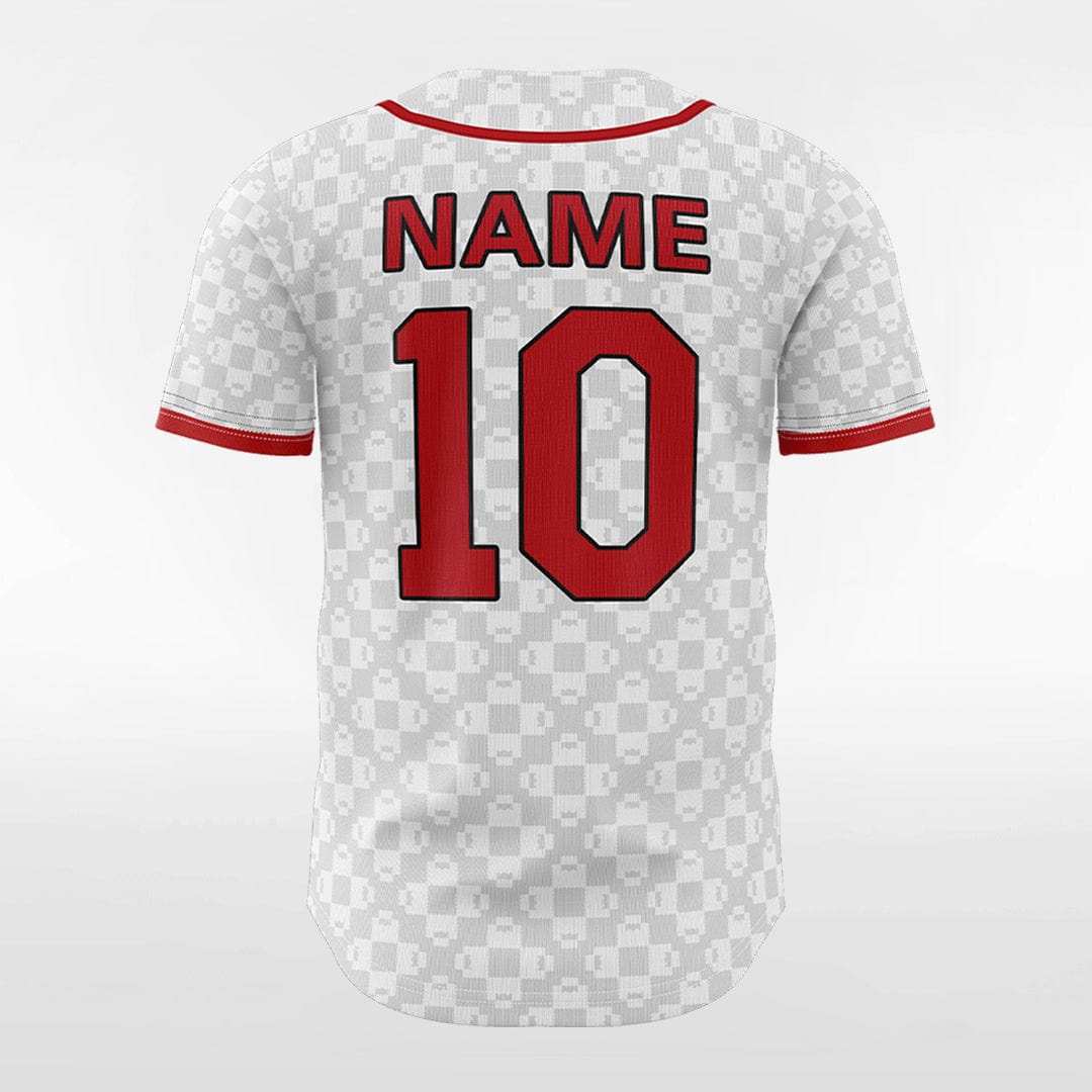 XTeamwear Crown - Customized Men's Sublimated Button Down Baseball Jersey