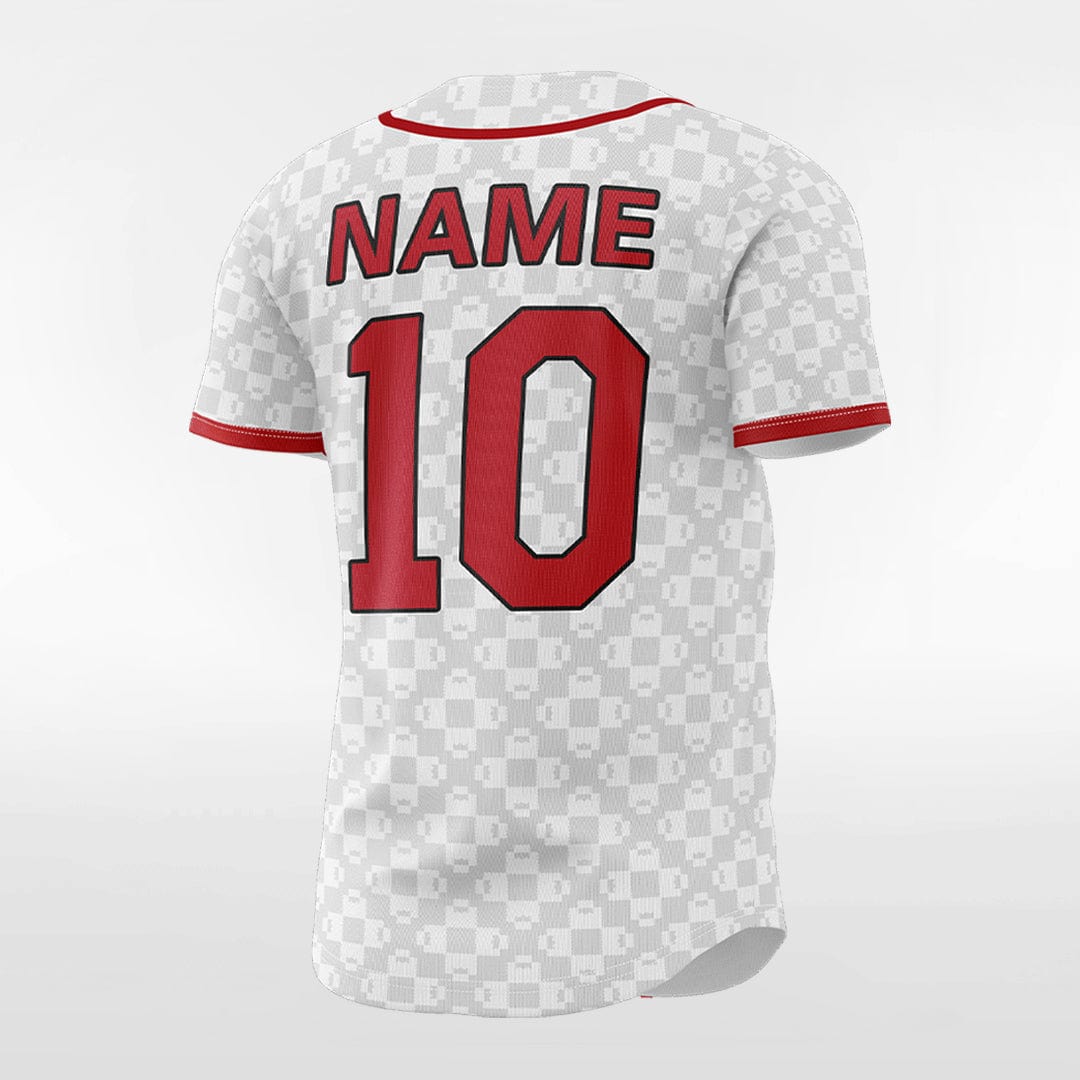 XTeamwear Crown - Customized Men's Sublimated Button Down Baseball Jersey