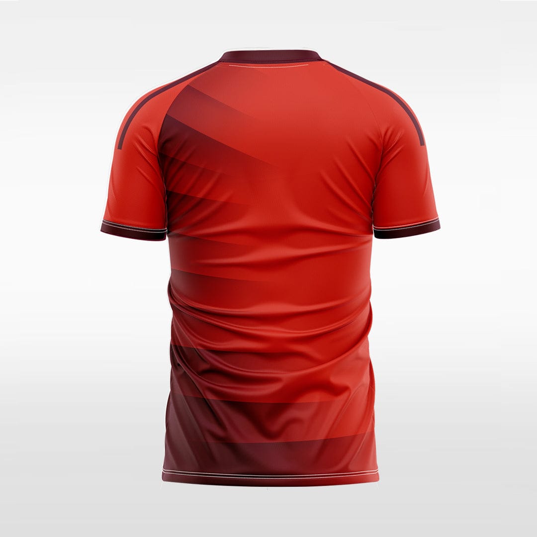 XTeamwear diagonal gradient pattern - Custom Design Soccer Jersey for Men Sublimation