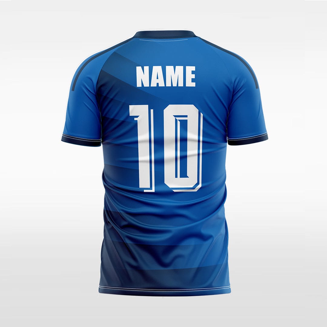 XTeamwear diagonal gradient pattern - Custom Design Soccer Jersey for Men Sublimation
