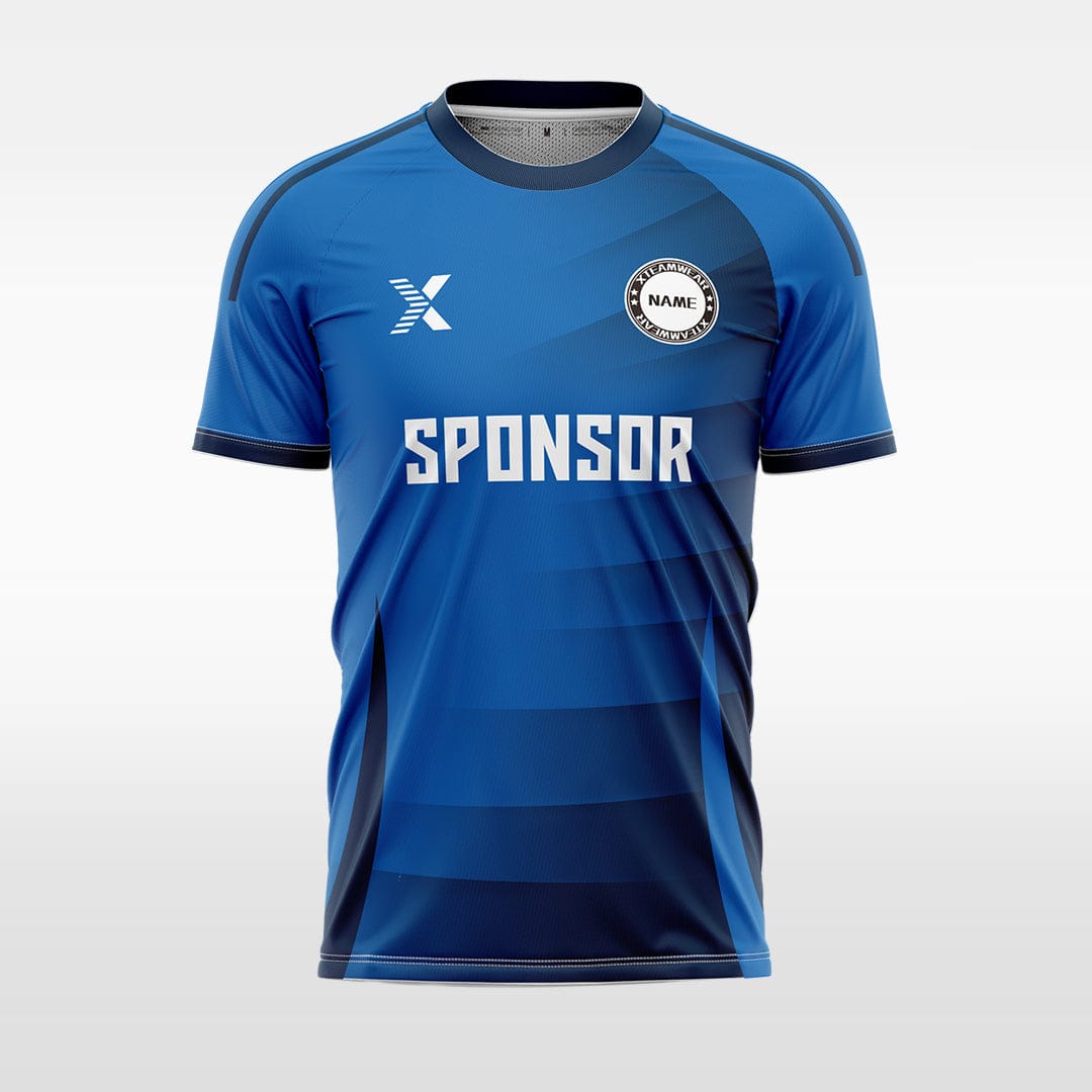 XTeamwear diagonal gradient pattern - Custom Design Soccer Jersey for Men Sublimation