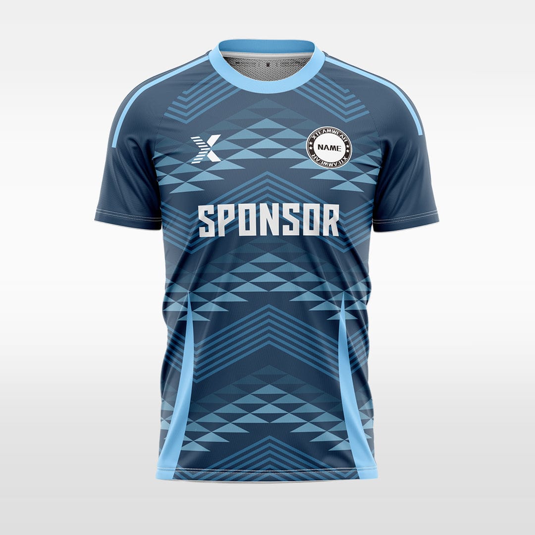 XTeamwear diamond pattern interweaving- Custom Design Soccer Jersey for Men Sublimation