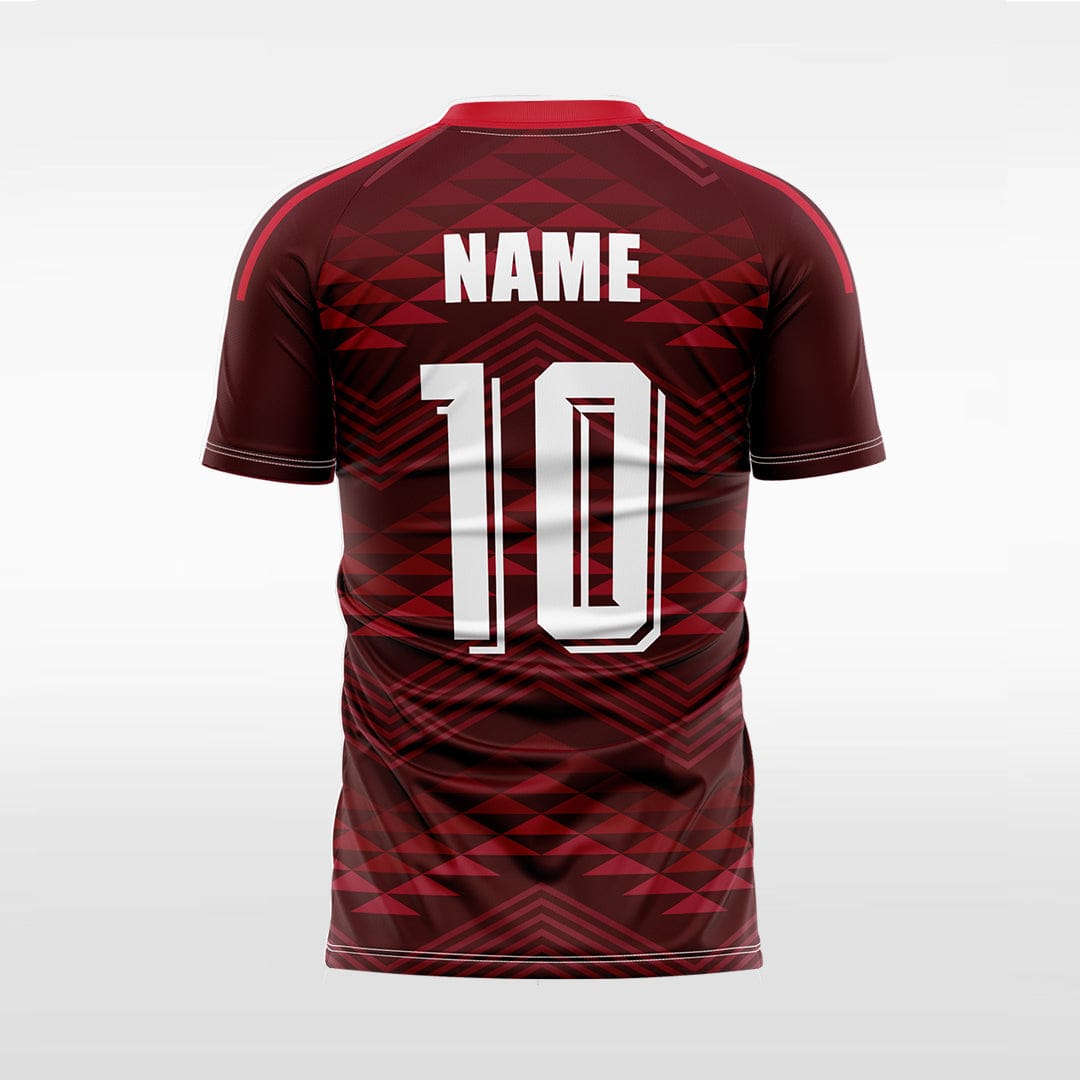 XTeamwear diamond pattern interweaving- Custom Design Soccer Jersey for Men Sublimation
