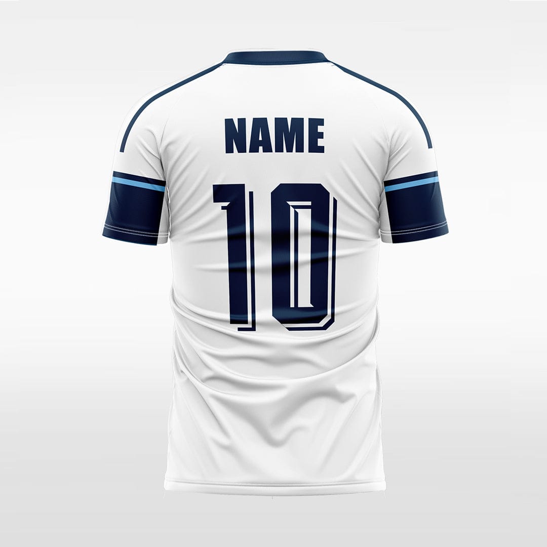 XTeamwear Double horizontal stripes - Custom Design Soccer Jersey for Men Sublimation