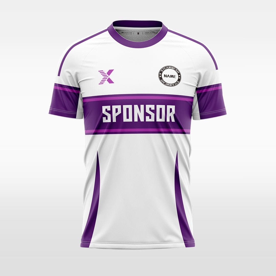 XTeamwear Double horizontal stripes - Custom Design Soccer Jersey for Men Sublimation