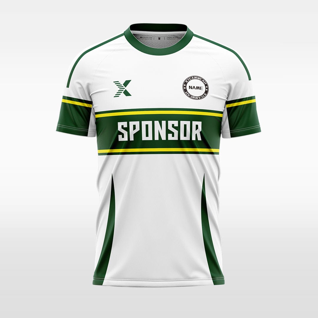 XTeamwear Double horizontal stripes - Custom Design Soccer Jersey for Men Sublimation