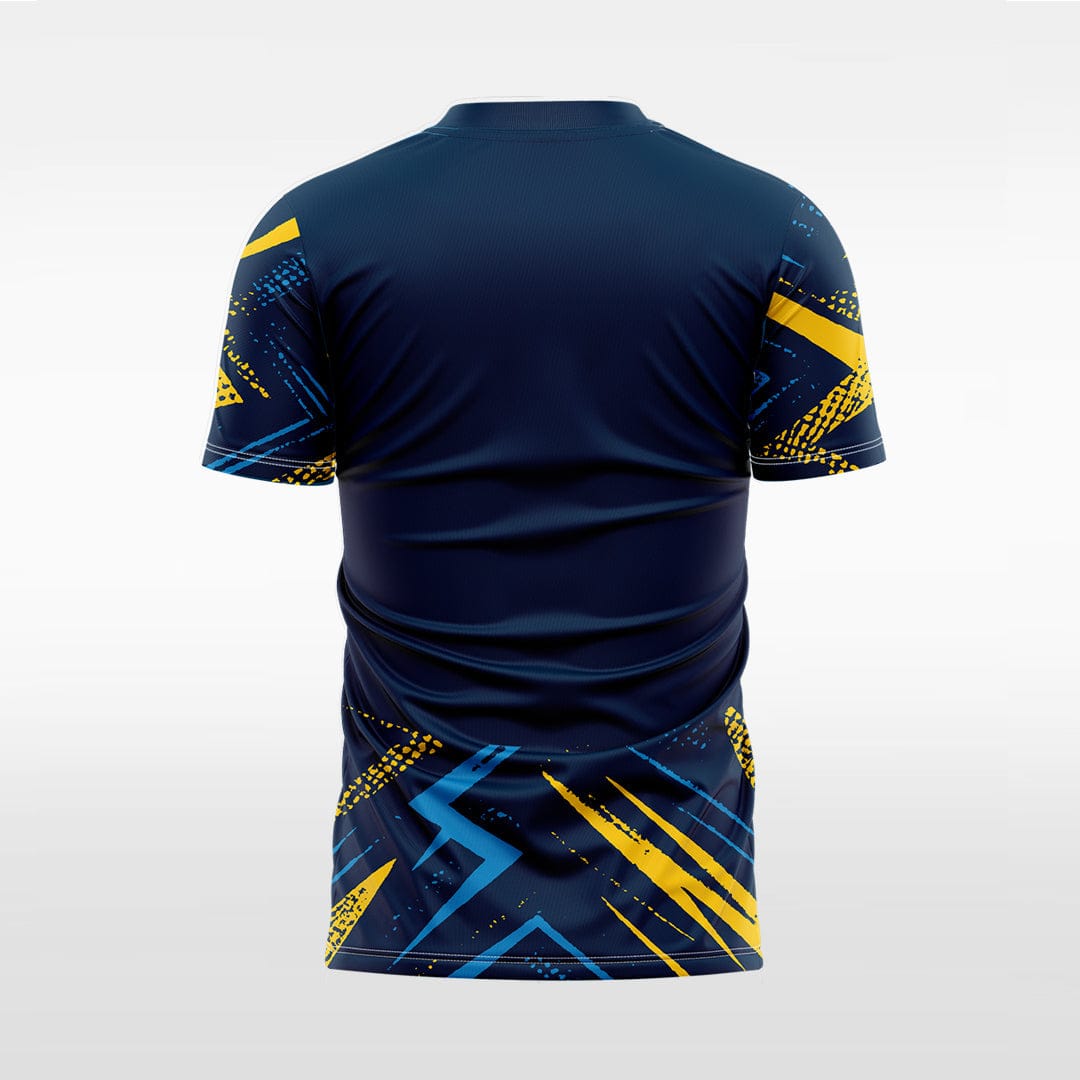 XTeamwear Dynamic electric texture - Custom Design Soccer Jersey for Men Sublimation