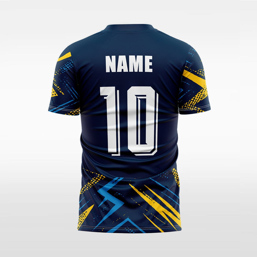 XTeamwear Dynamic electric texture - Custom Design Soccer Jersey for Men Sublimation