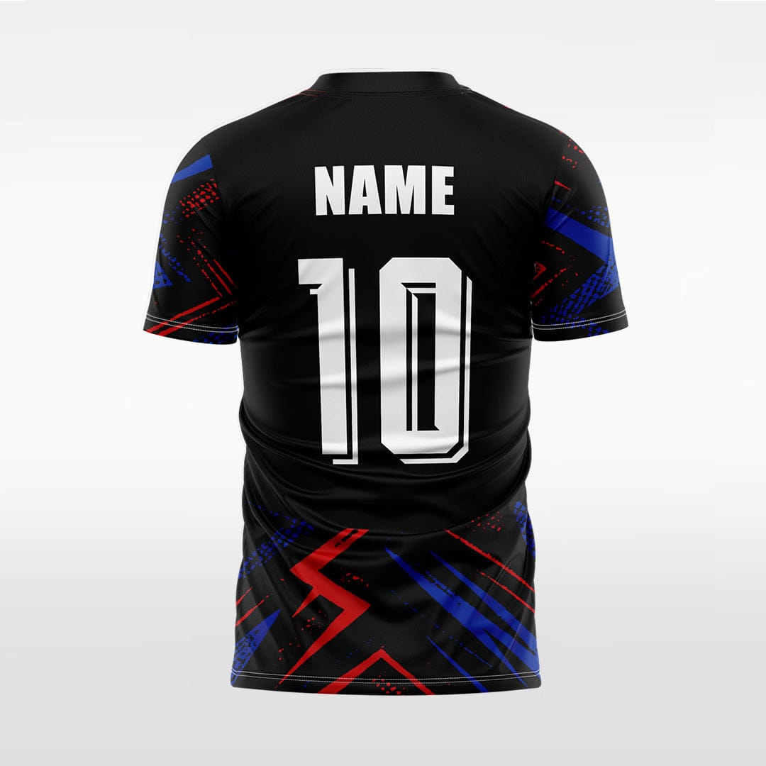 XTeamwear Dynamic electric texture - Custom Design Soccer Jersey for Men Sublimation