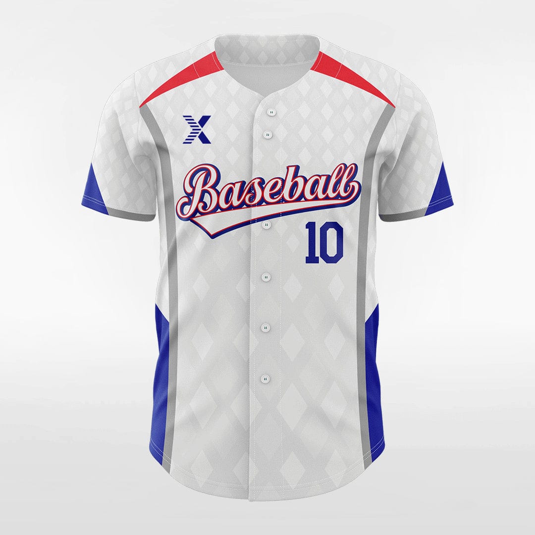 XTeamwear Evangelion-01 - Customized Men's Sublimated Button Down Baseball Jersey