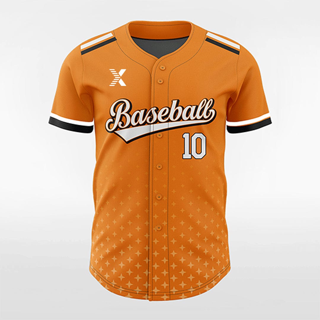 XTeamwear Fruit - Customized Men's Sublimated Button Down Baseball Jersey