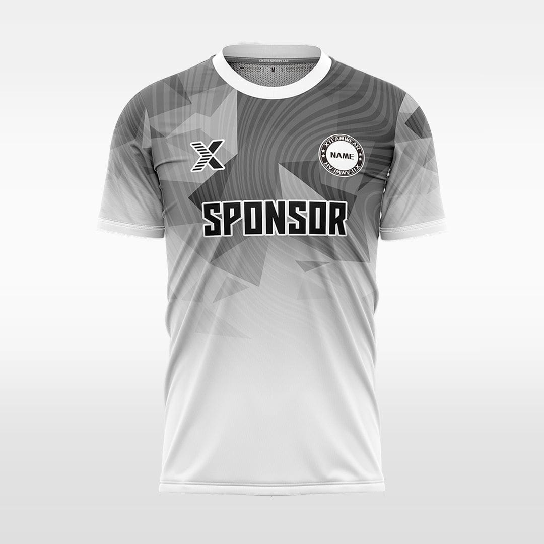 XTeamwear Geometric Gradient - Custom Design Soccer Jersey for Men Sublimation
