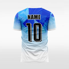 XTeamwear Geometric Gradient - Custom Design Soccer Jersey for Men Sublimation