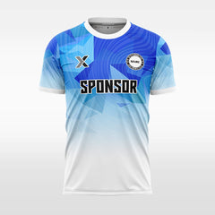 XTeamwear Geometric Gradient - Custom Design Soccer Jersey for Men Sublimation