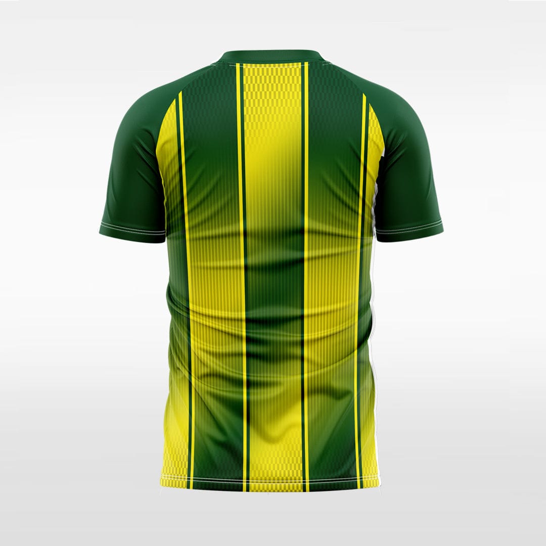 XTeamwear Gradient three vertical lines - Custom Design Soccer Jersey for Men Sublimation