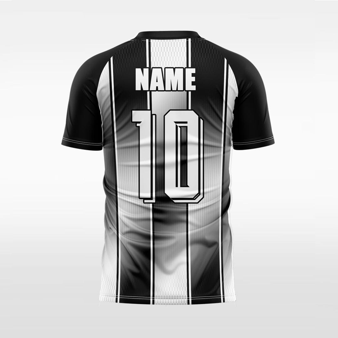 XTeamwear Gradient three vertical lines - Custom Design Soccer Jersey for Men Sublimation