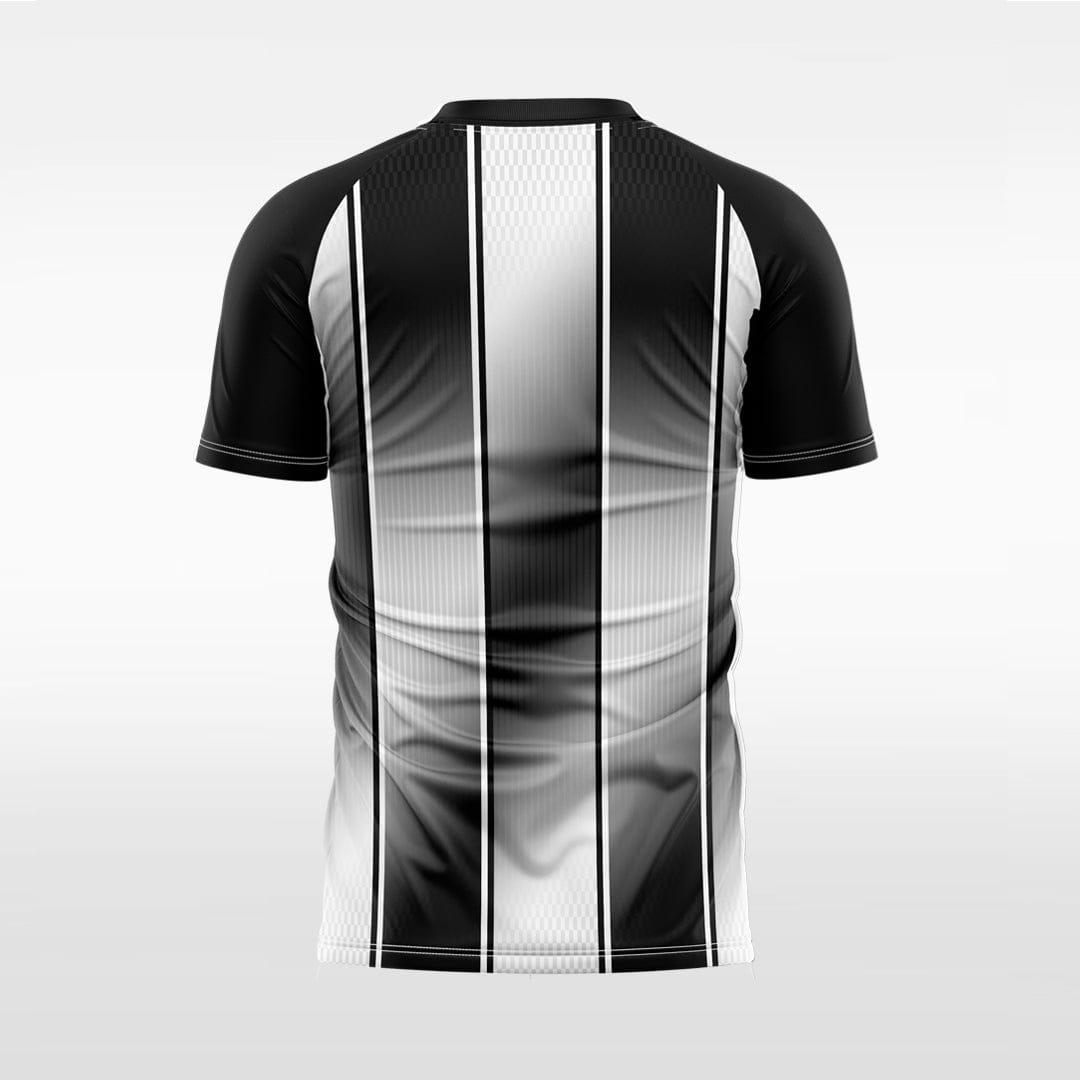 XTeamwear Gradient three vertical lines - Custom Design Soccer Jersey for Men Sublimation
