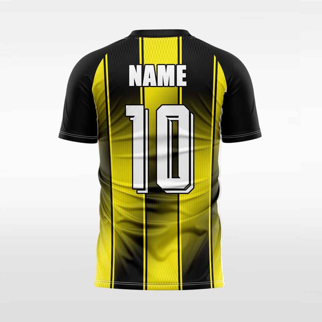 XTeamwear Gradient three vertical lines - Custom Design Soccer Jersey for Men Sublimation