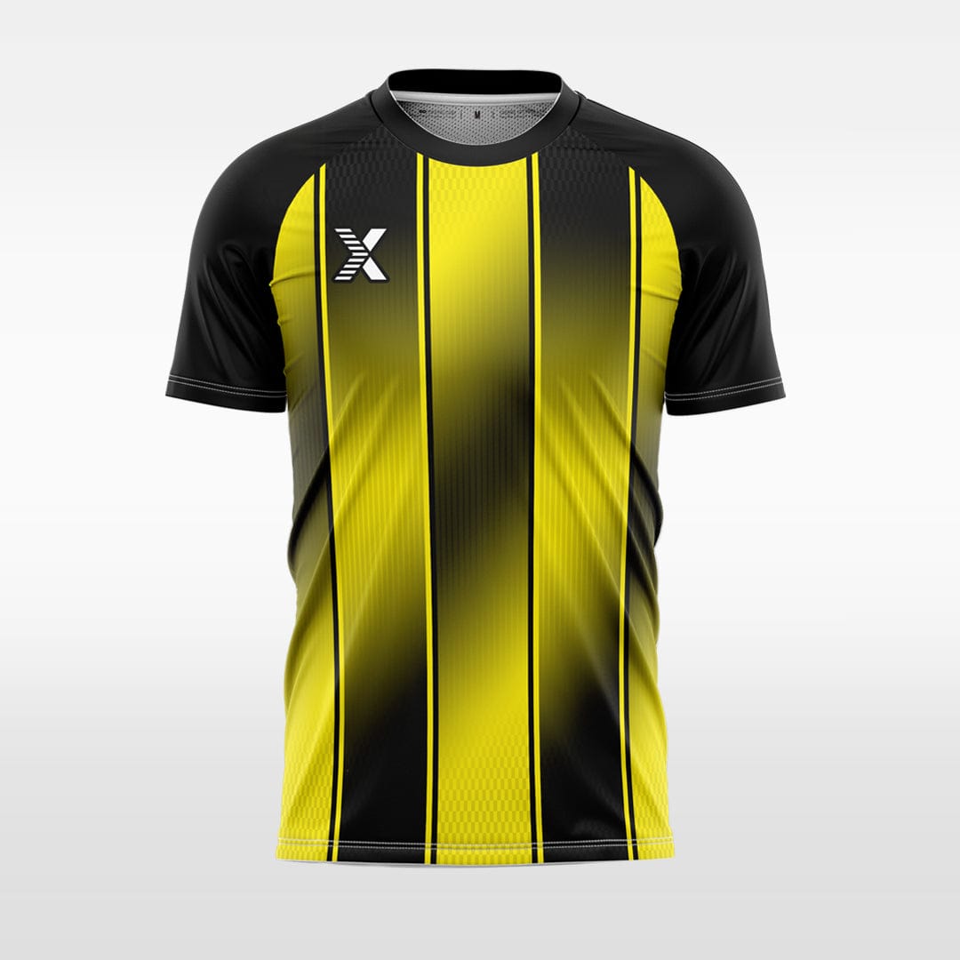 XTeamwear Gradient three vertical lines - Custom Design Soccer Jersey for Men Sublimation