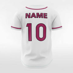 XTeamwear Grape - Customized Men's Sublimated Button Down Baseball Jersey