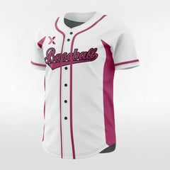 XTeamwear Grape - Customized Men's Sublimated Button Down Baseball Jersey