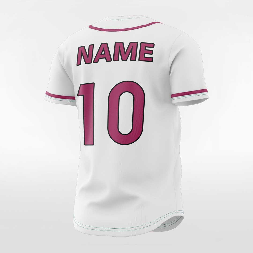 XTeamwear Grape - Customized Men's Sublimated Button Down Baseball Jersey