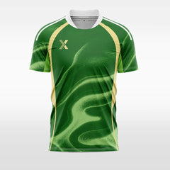XTeamwear green / S invisible - Custom Design Soccer Jersey for Men Sublimation