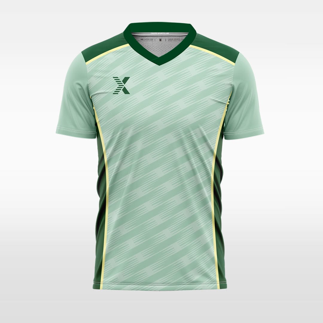 XTeamwear green / S Regular twist - Custom Design Soccer Jersey for Men Sublimation